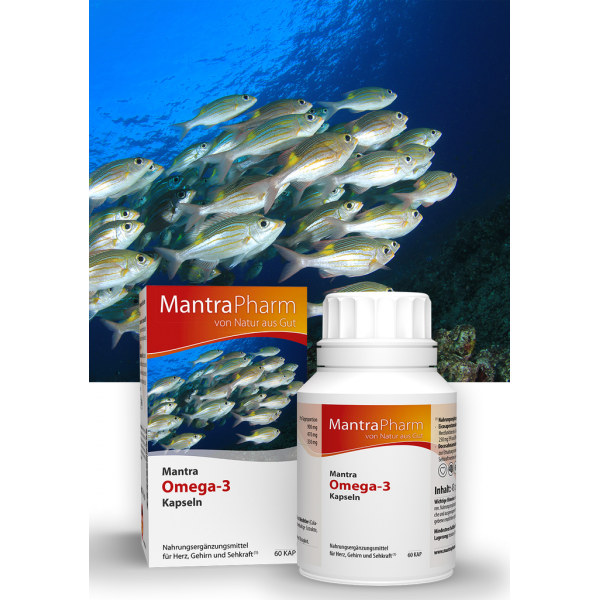極純90%奧米加3 Mantra Omega-3 Capsules（60粒）