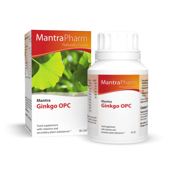 Mantra Ginkgo OPC  銀杏葉葡萄籽活腦配方